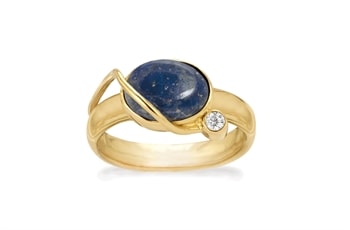 Forgyldt ring - Starry Night